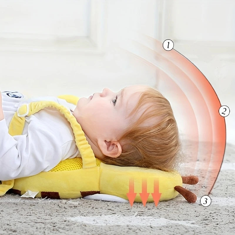 Little Bee Baby Head Protection Pillow - Breathable anti fall
