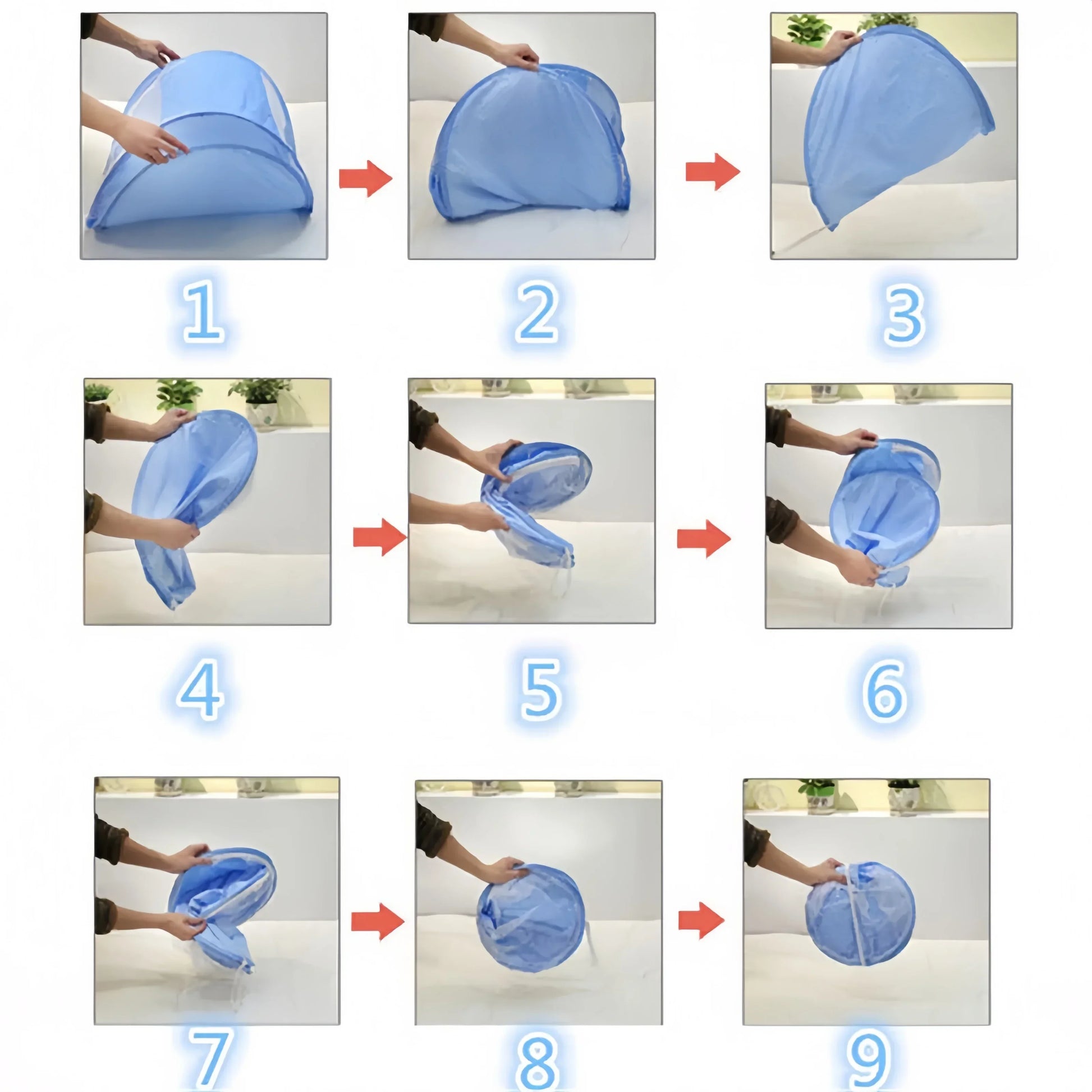 Moustiquaire pliable et portable pour lit de bébé, tente anti-moustiques pour nouveau-né