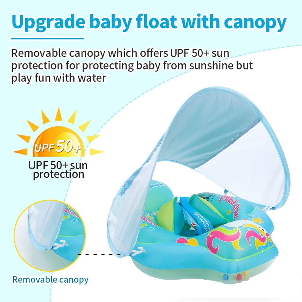 Bouée de natation gonflable réglable pour bébé