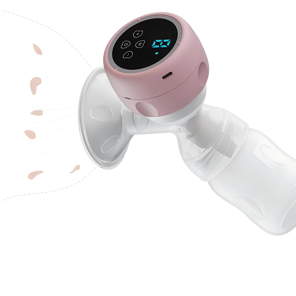 Electric Breast Pump Breast Pump with LED Screen Milk Puller for Breastfeeding Low Noise Anti-Backflow Comfort Milk Collector
