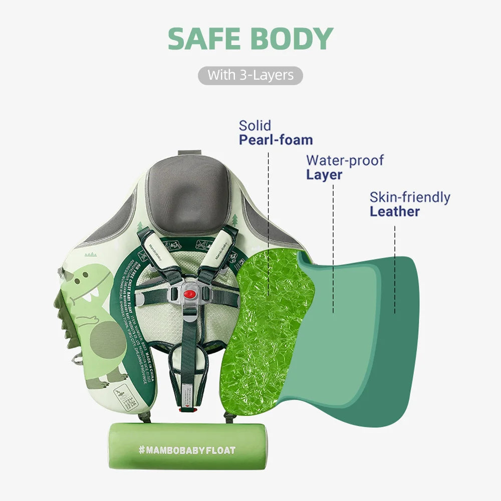 Bouée de natation pour bébé Mambobaby, non gonflable