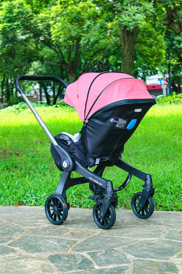 4-in-1 multifunctional newborn stroller Lightweight foldable car seat Two-way high-view baby stroller Infant Carrier