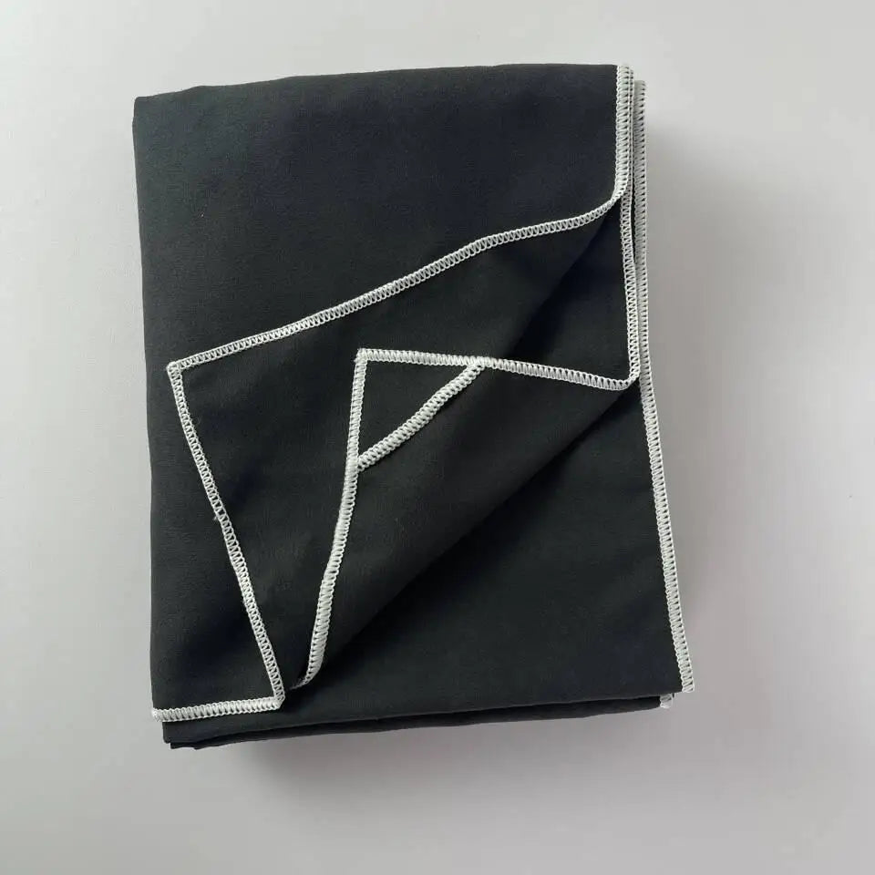 Serviette de bain magnétique multifonctionnelle d'extérieur en polaire corail