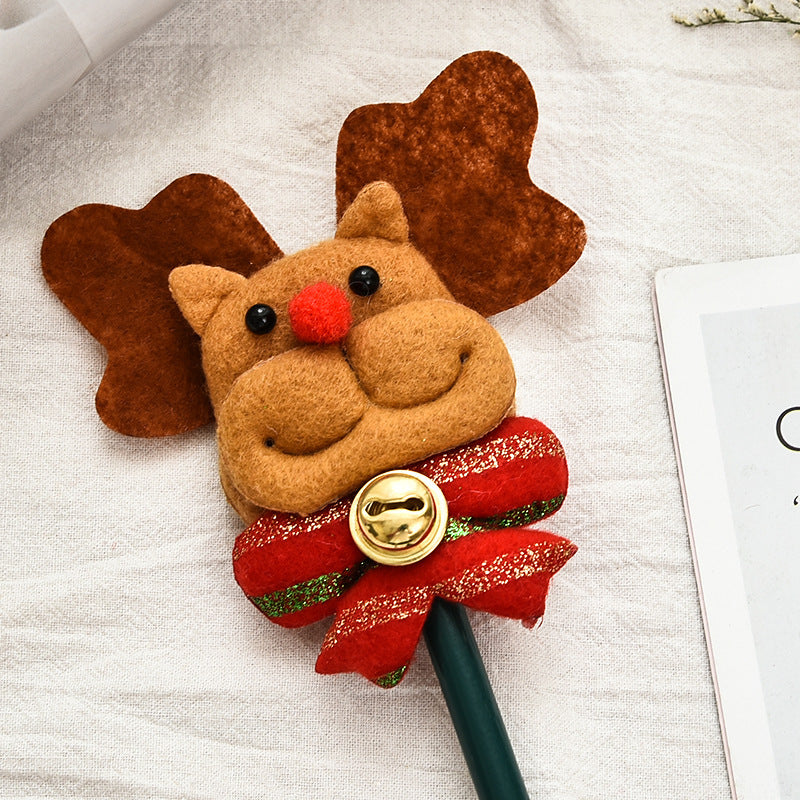 Cartoon Old Snowman Pattern Pen