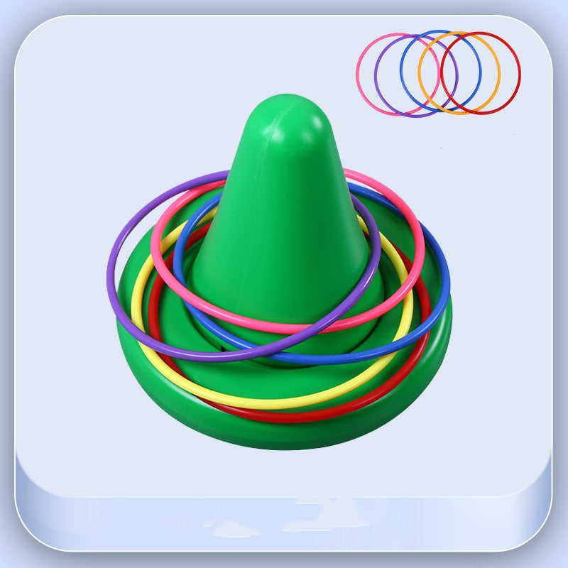 Children Balance Training Sensory Integration Toy Throwing Ring Funny Game Balance Perception Kids Teaching Aid