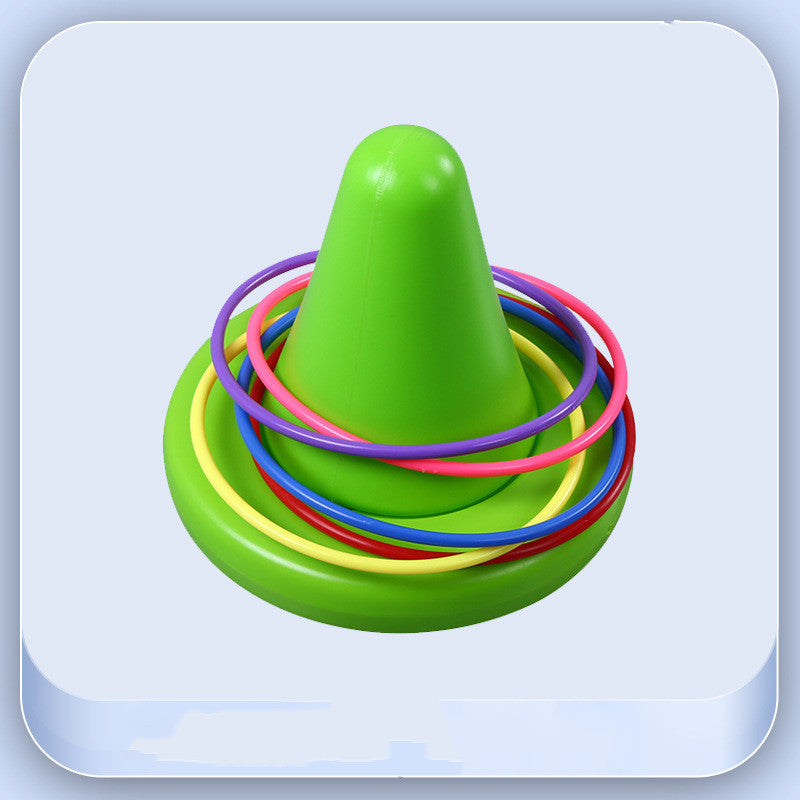 Children Balance Training Sensory Integration Toy Throwing Ring Funny Game Balance Perception Kids Teaching Aid